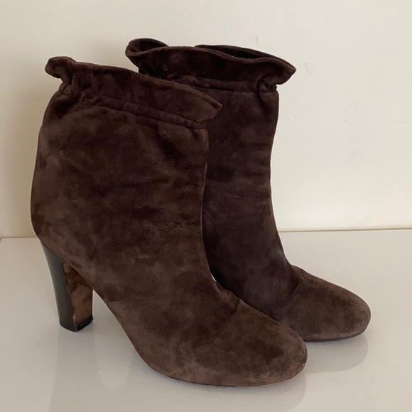 DKNY brown suede booties - Picture 3 of 5